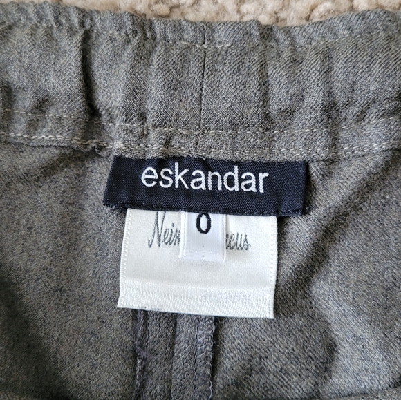 Eskandar Cashmere Silk Drawstring Pant - Picture 5 of 11